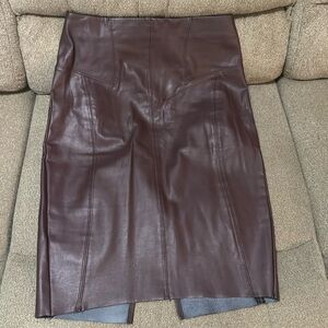 Brand ntw - Express Faux leather skirt